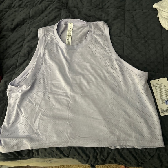 NWT Lululemon Swiftly High-Low Cropped Tank Size 14 - Picture 1 of 2